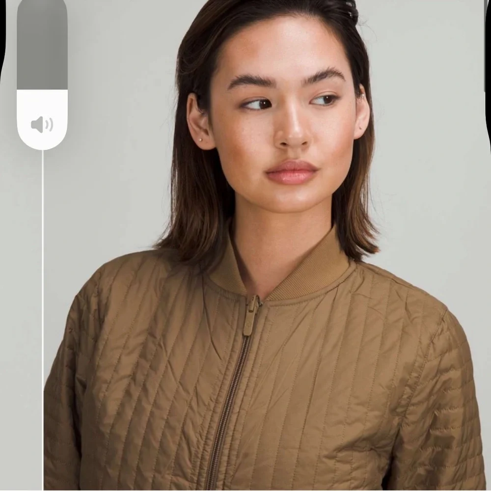 Lululemon Non Stop Bomber Jacket reversible artifact women’s 6 - Picture 2 of 8